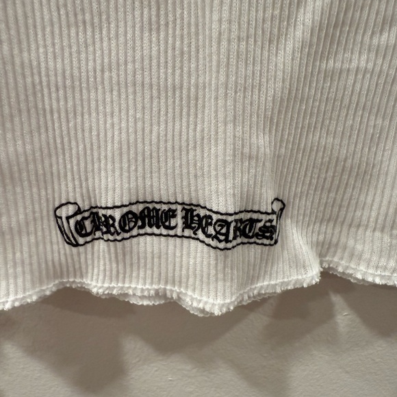 NEW!!!Chrome Hearts White Sleeveless Top ,Dress. - Picture 6 of 7